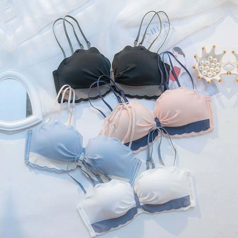 Комплект женского нижнего белья из бюстгальтера пуш-ап и трусиков | Женская