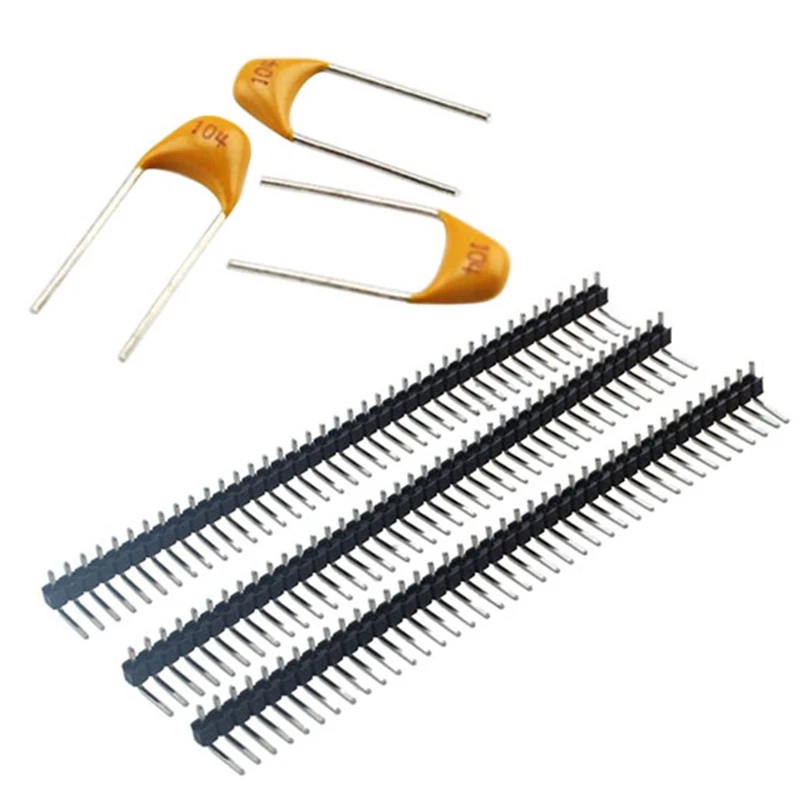 3 шт. 40 булавки 2 54 мм Шаг Однорядный правый угол печатной платы штырьковые
