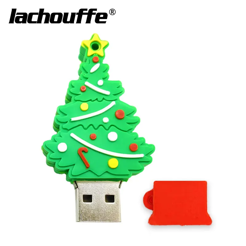Прекрасный Рождественский подарок, флешка, USB флешка, 4 ГБ, 8 ГБ, 16 ГБ, 32 ГБ, 64 ГБ, флеш-usb-брелок, usb флешка, Memoria, usb диск - Цвет: M3 tree