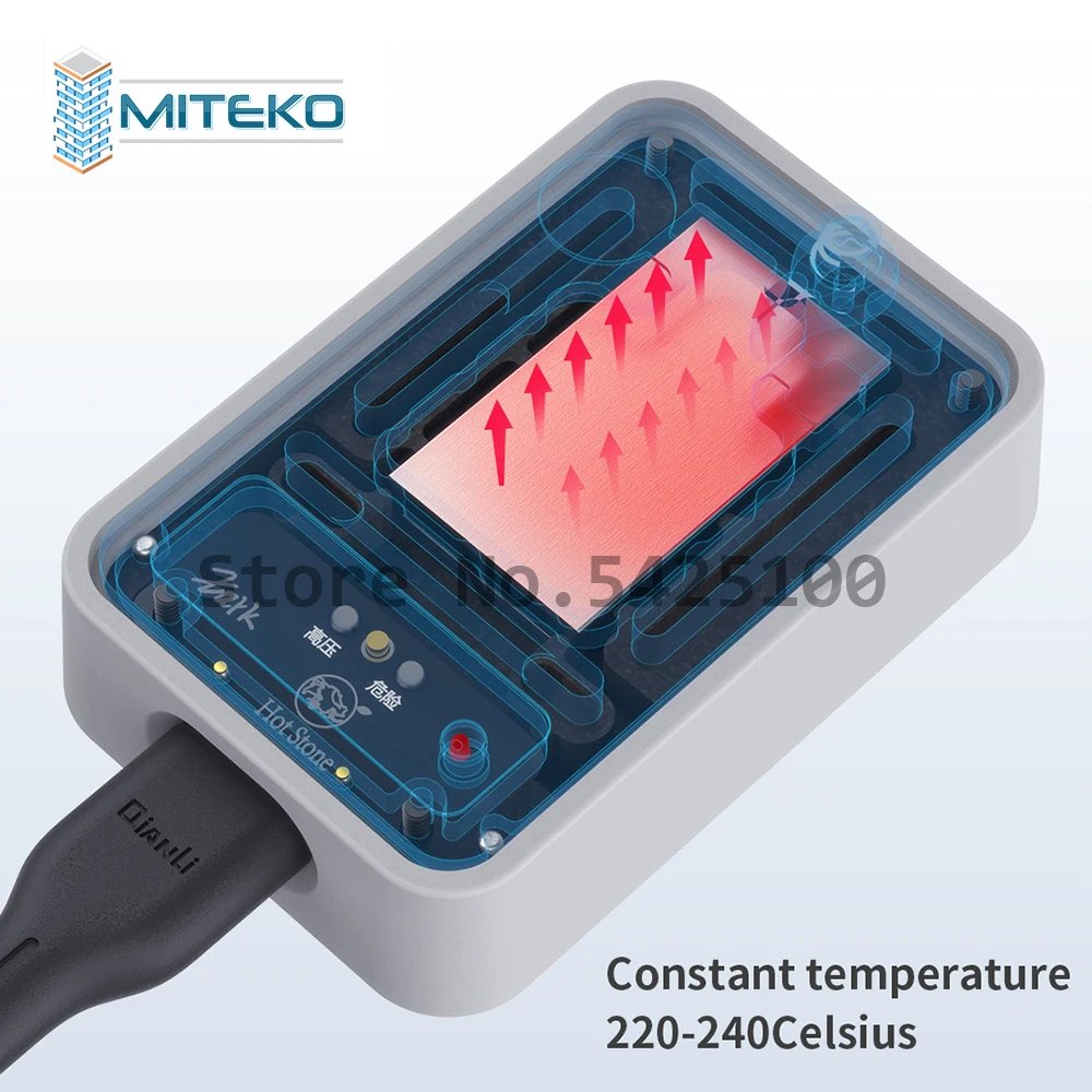 QIANLI Hot Stone Constant Temperature Fixture for PHONE 7-11 Pro Max NAND CPU Fingerprint CHIP Welding Platform Delete Glue | Мобильные