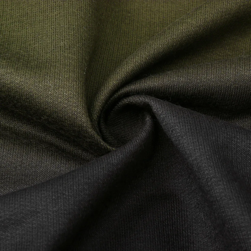 Мужская верхняя одежда толстовка с капюшоном длинный рукав Сращивание зимнее