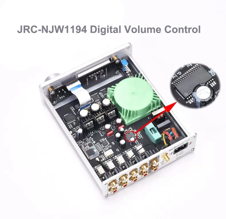 Стерео ресивер NJW1194 Bluetooth 5 0 APTX дистанционный преусилитель полосный вход