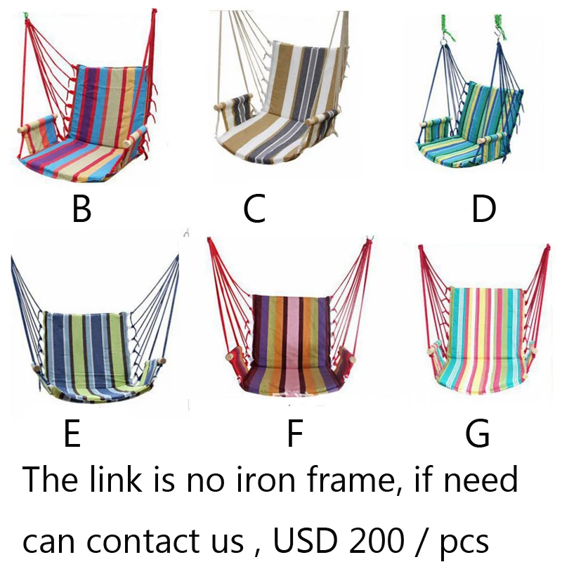 Модные пляжные гамаки для общежития парковые качели взрослых и детей