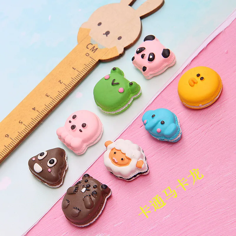 10 шт. смола мультфильм животных DIY ювелирных изделий Чехол для мобильного