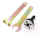 5 шт.компл. переходник для электродрели, угловая шлифовальная машина, шатун для режущего диска, шлифовальное колесо, адаптер держателя с металлической ручкой