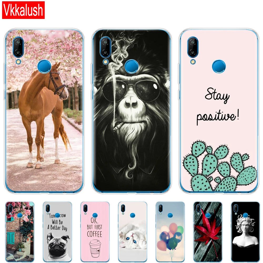 Силиконовый чехол для Huawei P20 Lite/Huawei Pro/Huawei P 20 5 84 дюйма|Бамперы| |