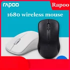 Rapoo 1680 Бесшумная 2,4G Беспроводная оптическая мышь, портативный по бизнесу, так и для офисного использования для настольного компьютера, беспроводная мышь для ноутбука
