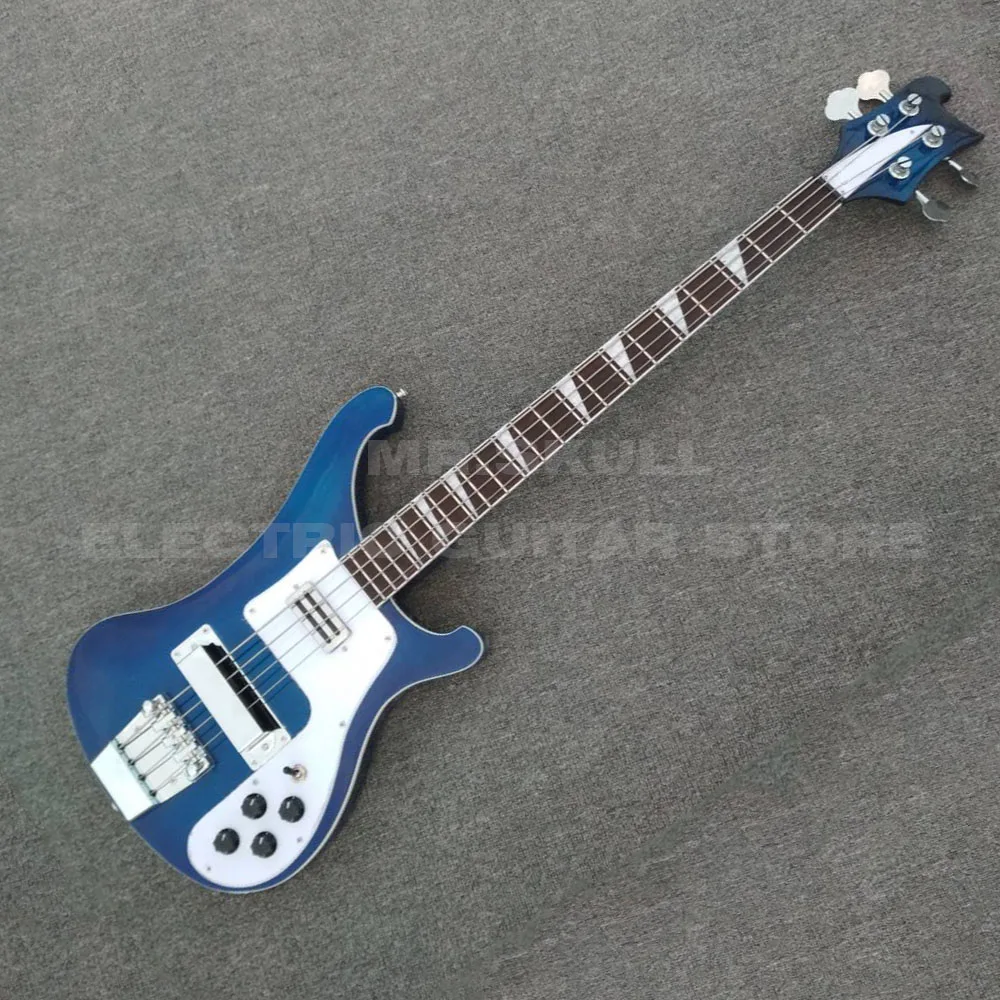 Ricken electric bass store midnight blue backer 4003 индивидуальный логотип hardcase в наличии|bass guitar|electric