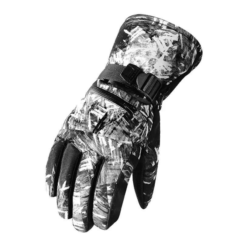 

Winter Warm Snowboard Gloves Professional Ski Gloves Touch Screen Fleece Ultralight Waterproof Motorcycle Thermal Snow gloves