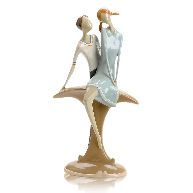 

Couple Decoration Boy Girl Sculpture Home Decoration Wedding Party Table Decoration Friends Gift Living Room Shelf