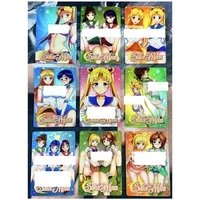 9pcsset sailor moon sexy nude toys hobbies hobby collectibles game collection anime cards