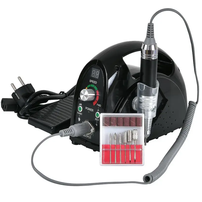 Электрическая машинка для полировки ногтей пилка 65 Вт 35000 об/мин|Электрические