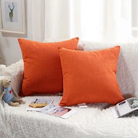 pack of 2 soft decorative square throw pillow cover cushion covers pillowcase home decor for sofa couch bed chair45x45cm