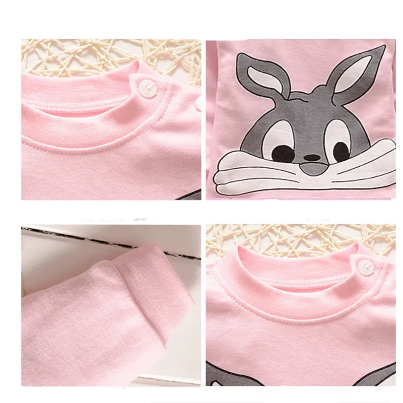 Одежда для новорожденных хлопковая одежда мальчиков и девочек Топ с длинным
