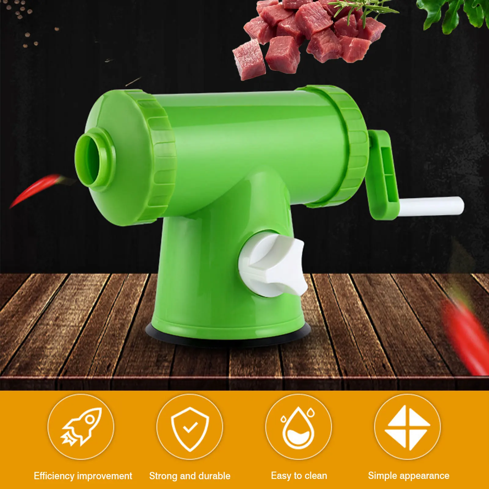 1 л горизонтальная ручная колбасница ручной работы пластиковый наполнитель для