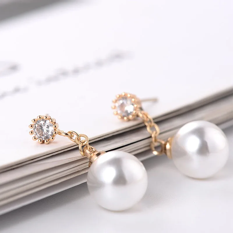 Женские серьги подвески со звездами в Корейском стиле с кольцами и кристаллами