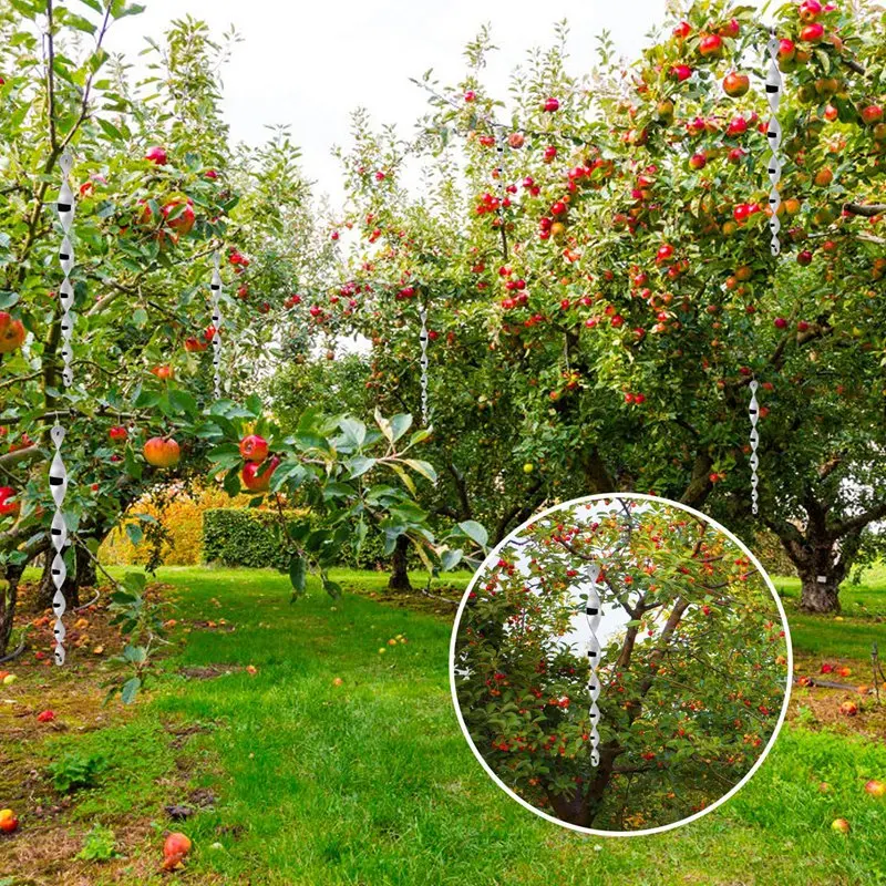 

HOT-18 Pcs Bird Repellent Rods, Reflective Bird Deterrent Rods, Bird Deterrent Rods Reflective Bird