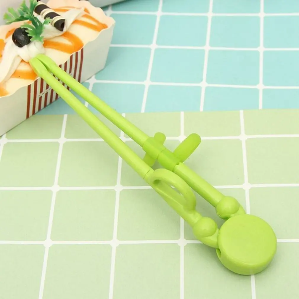 Chopsticks For Kids Cartoon Learning Chop Sticks Reusable Training Cute Children Tableware Practice Chopstick | Мать и ребенок