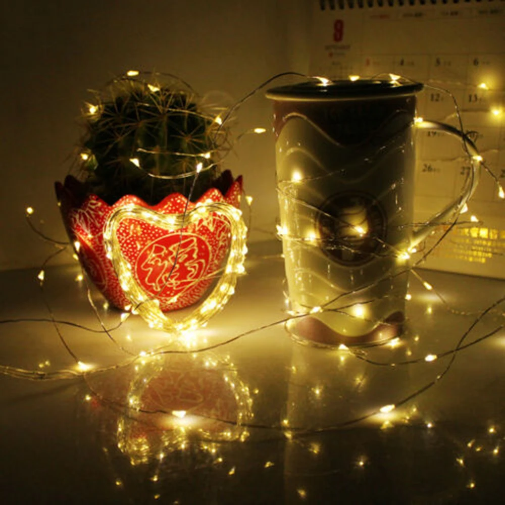 

Yonntech Solar String Lights 12M/22M Waterproof White Warm Light Wedding Garden Decor Lamp