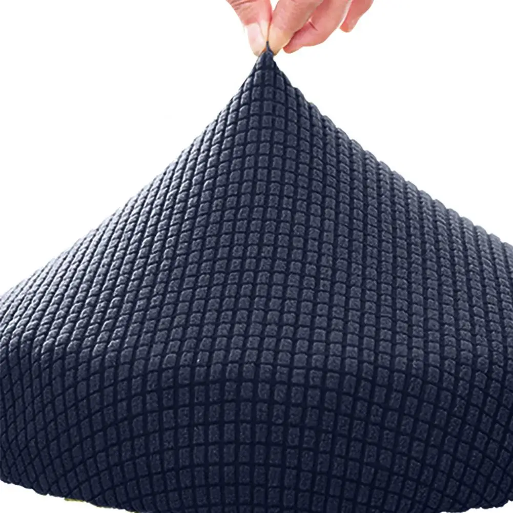 

Stool Covers Chair Slipcover Protective Soft Round Washable Stool Cushion Seat Cover