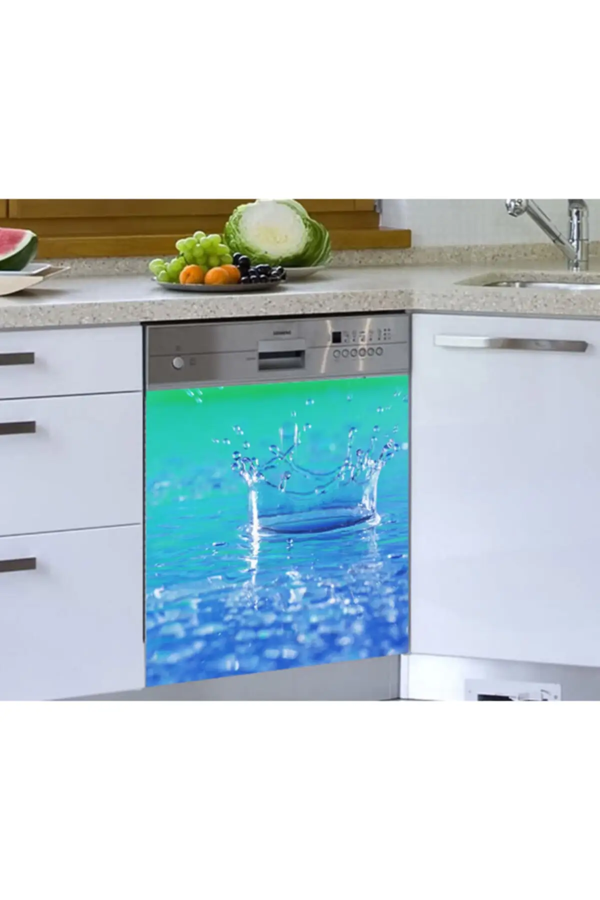 

Dishwasher Sticker Water Drops