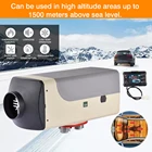 Автомобильный автономный обогреватель 12 В, дизельный Обогреватель 5 кВт, автомобильный парковочный обогреватель, компактный дизельный Обогреватель воздуха с ЖК-монитором для автофургона