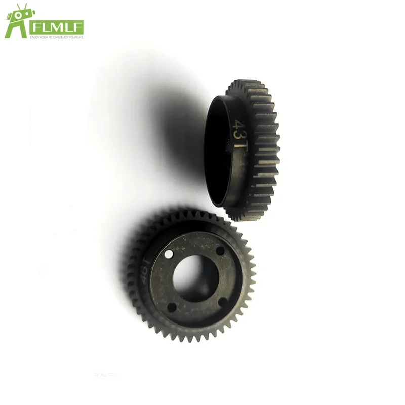 

Hardened Steel 2 Speed Gear Set (46T / 43T) Shoe Type GP Fit for Kyosho Inferno GT2 Rc Car Toys Parts