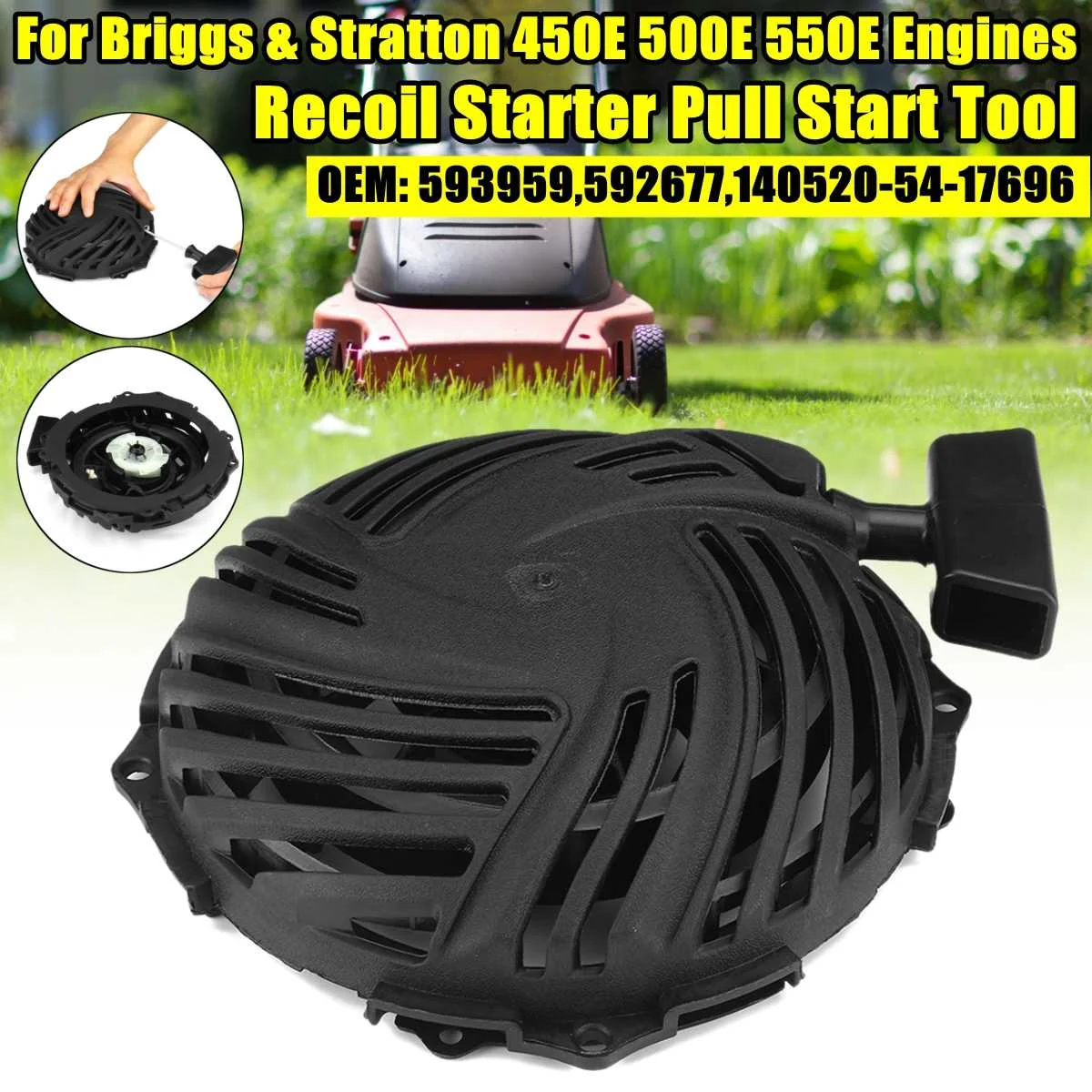 

Стартер, выдвижной стартер, детали двигателя ДЛЯ Briggs & Stratton 593959,592677 140520-54-17696