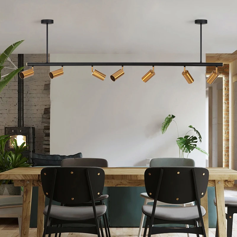 Люстра промышленная в стиле ретро винтажная лампа для кухни столовой ресторана