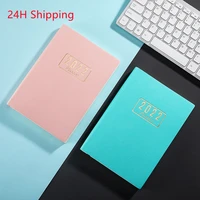 new a5 efficiency manual 2022 english version schedule this 365 day time management work plan this office stationery notebook