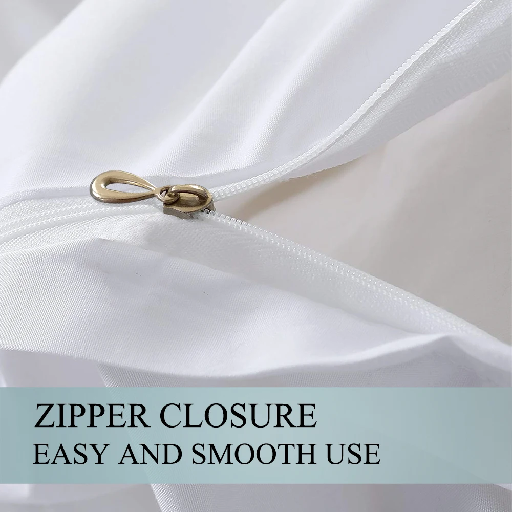 3 шт. комплект постельного белья из египетского хлопка с пододеяльником и