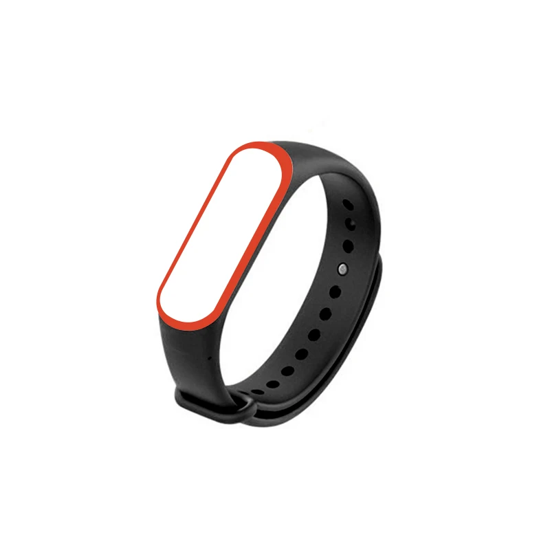 Силиконовый ремешок для Xiaomi Mi Band 4 и 3 сменный Браслет смарт-часов 22 цвета умные