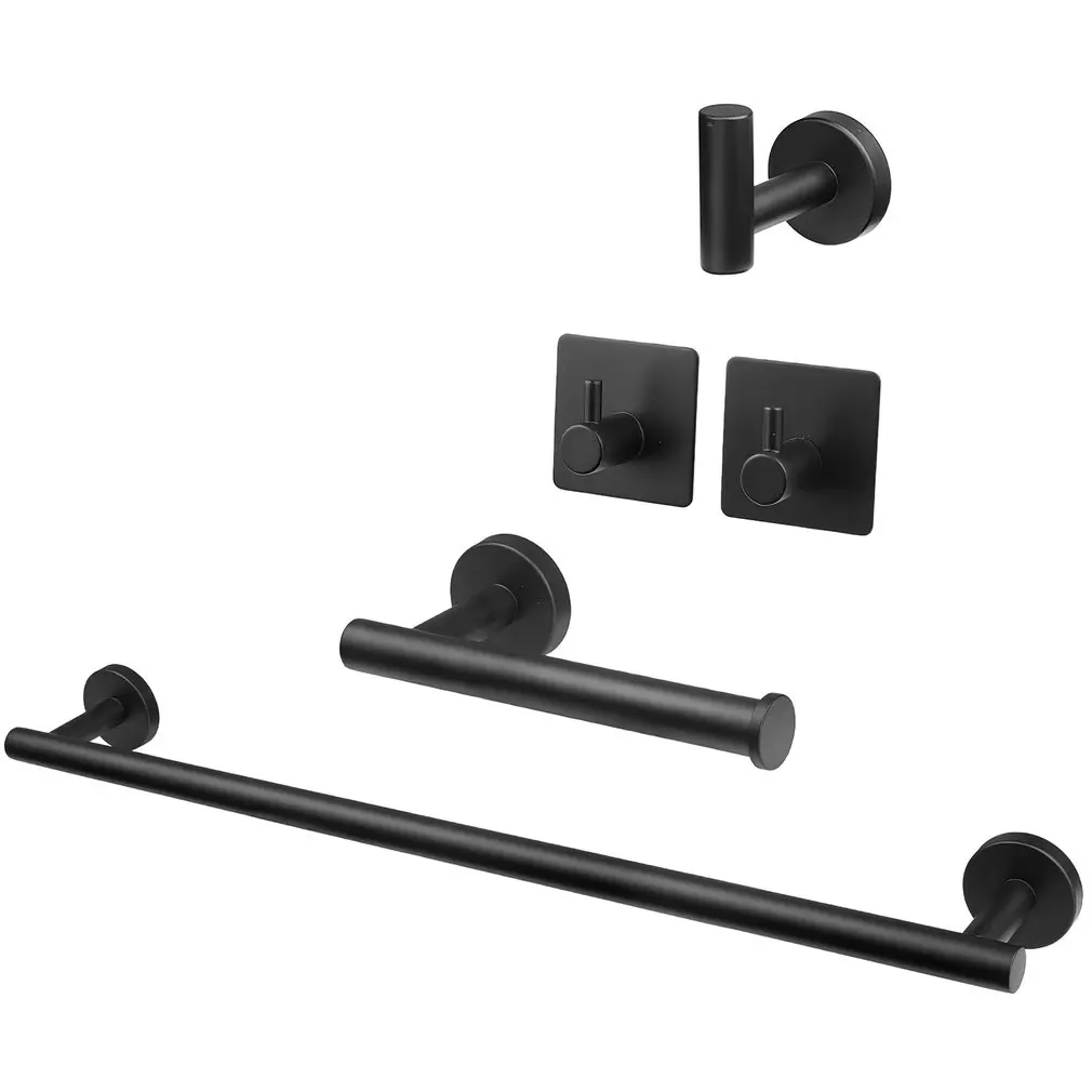 

5 шт./компл. Вешалка из нержавеющей стали, вешалка для банных полотенец, вешалка для бумажных полотенец, вешалка для пальто, вешалка для полот...