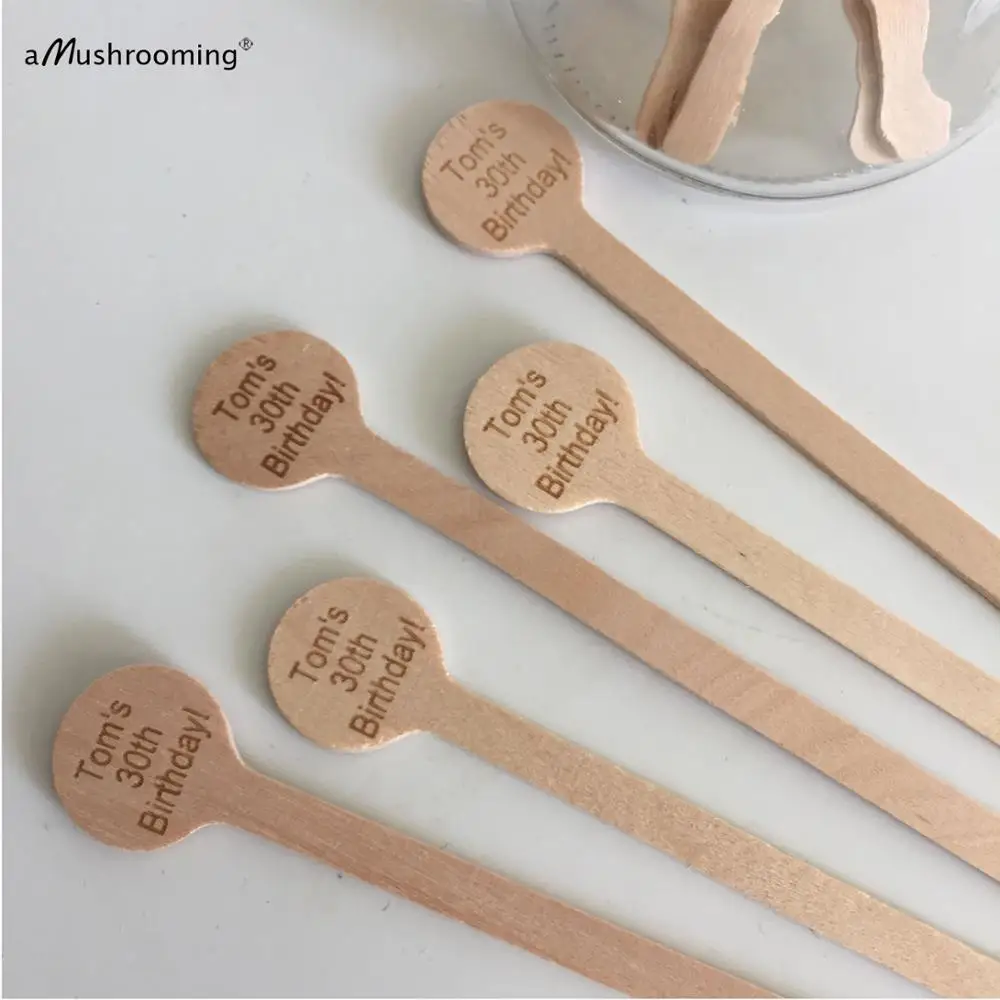 100ct на день рождения Напиток мешалки Винтаж фон под заказ с изображением