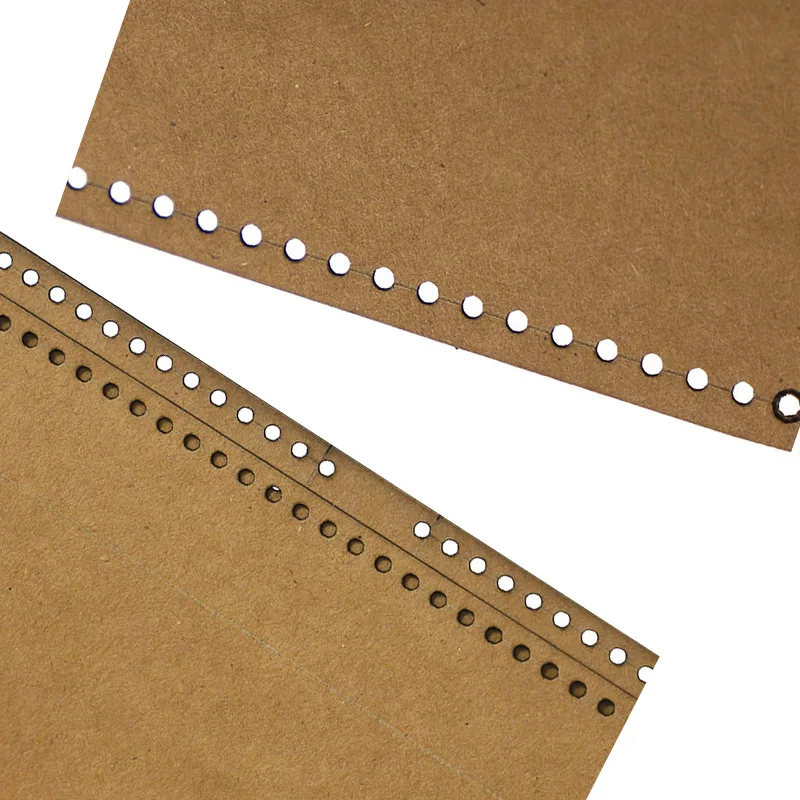 1 Набор DIY крафт-бумаги шаблон милые дамы круглые портмоне сумка для хранения Кожа