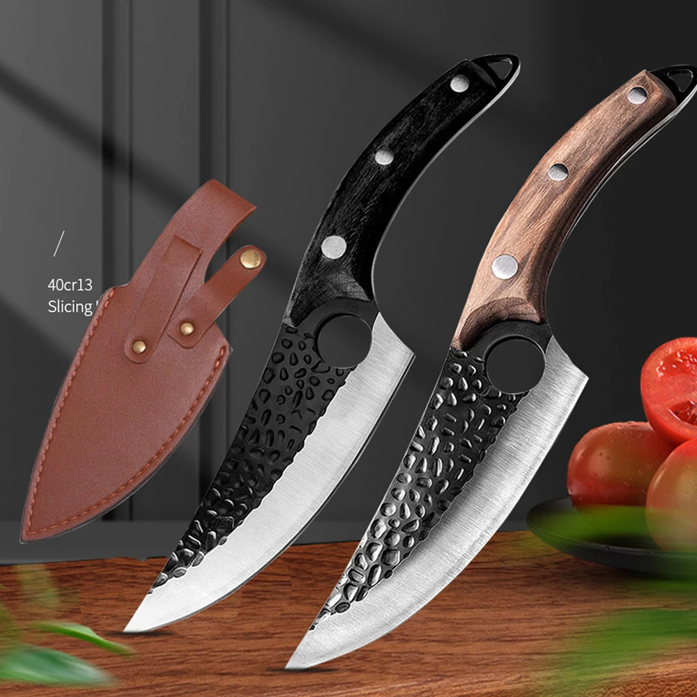

Forged Boning Knife Butcher Knife Kitchen Chef Knives Forged Stainless Steel Meat Cleaver Butcher Vegetable Cutter Slicer