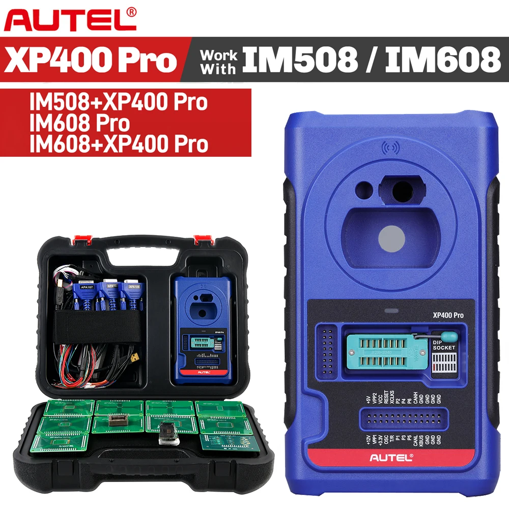 Программатор Autel XP400 PRO Key и Chip программатор работает с IM508/ IM608/IM608PRO/IM100/IM600 |