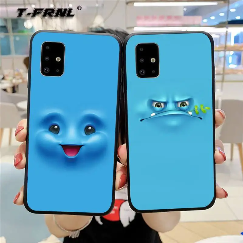 

Art Funny Faces Phone Case For Samsung A6 A7 A8 A10 A11 A20 A21 A30 A31 A40 A50 A70 A80 A91 Plus S E Cover