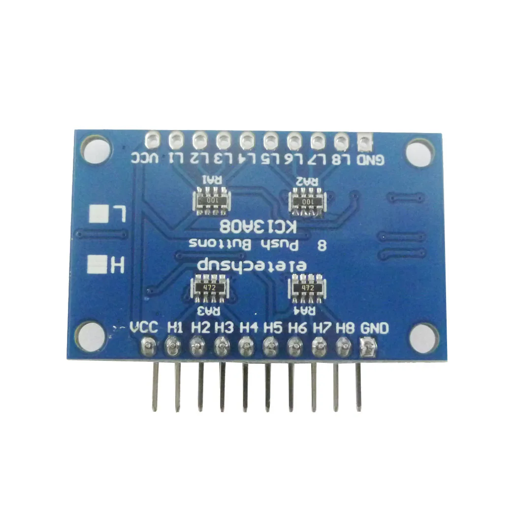 Кнопочный модуль с 8 кнопками низкоуровневая кнопка клавиатурой для Arduino DUE Breadboard