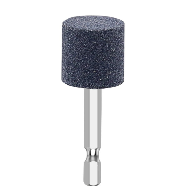 

100% Brand New Brown Corundum Wheel Electric Head Conical Electric Grinding Head Hexagon Shank Grinding Wheel Summer new