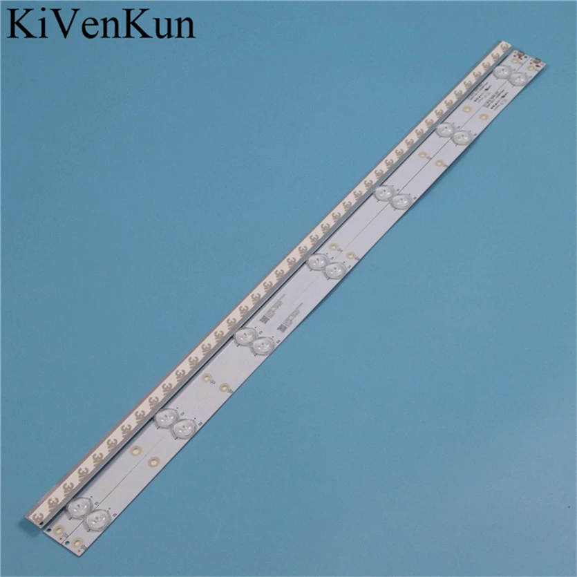 7 Lamps 620 mm LED Backlight Strips For LG 32LJ501U Bars Kit TV LED Line Bands HD Lens GJ-2K16 D2P5-315 D307-V2.2 LB32080 V0_00