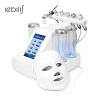 7 in 1 vacuum face cleaning hydra water oxygen jet peel machine massage skin care bio light rf small bubble beauty device