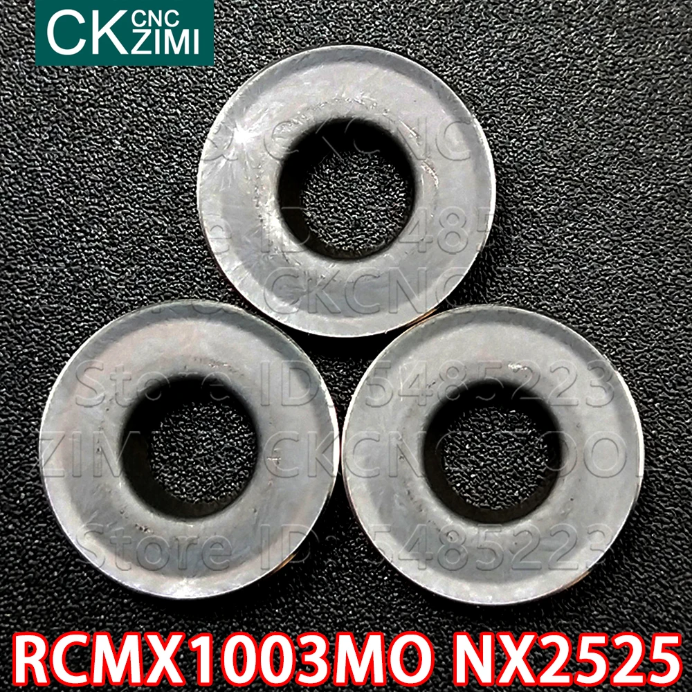 Твердосплавные вставки RCMX1003MO NX2525 RCMX1003M0 лезвия R5 инструменты металлические