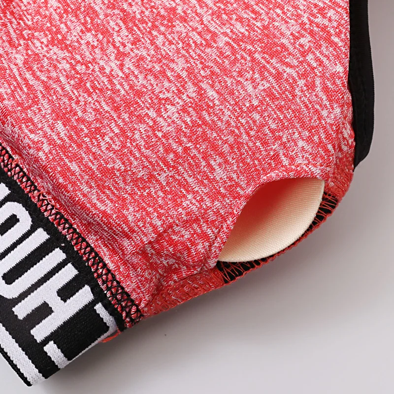 

Women Yoga Sports Bra Gym Fitness Clothes Breathable Running Vest Mesh Patchwork Workout Tank Top 2020 New Yoga Top Sport Bra
