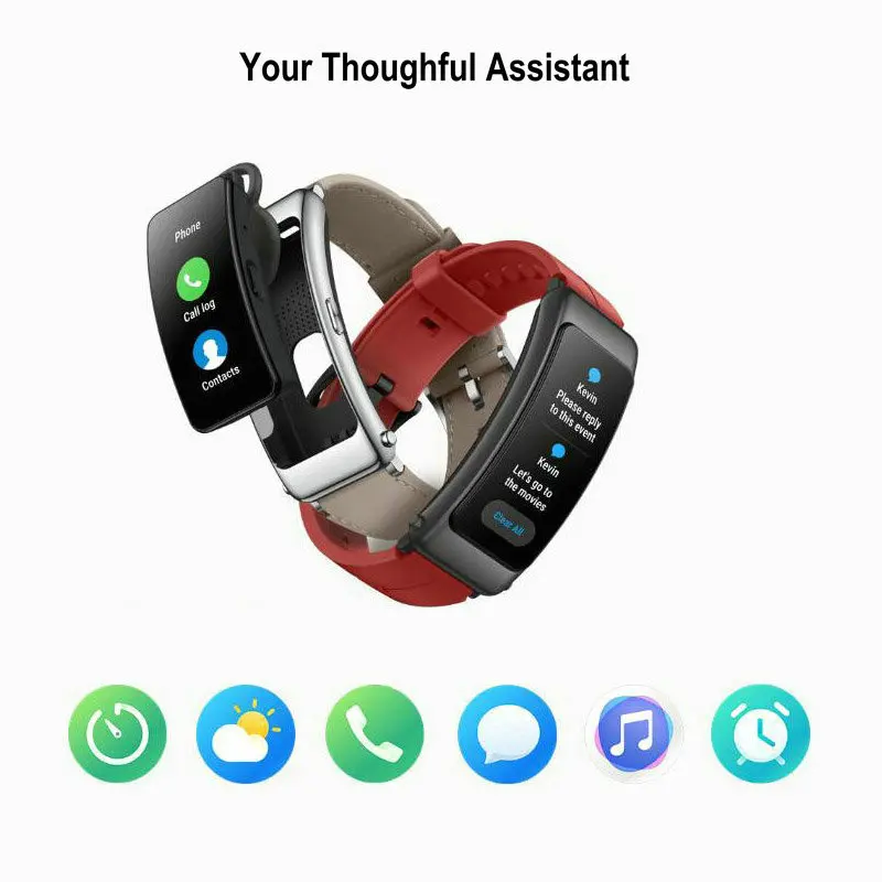 Оригинальный Смарт-браслет Huawei TalkBand B6 Bluetooth 5 2 экран 1 53 дюйма AMOLED процессор Kirin A1