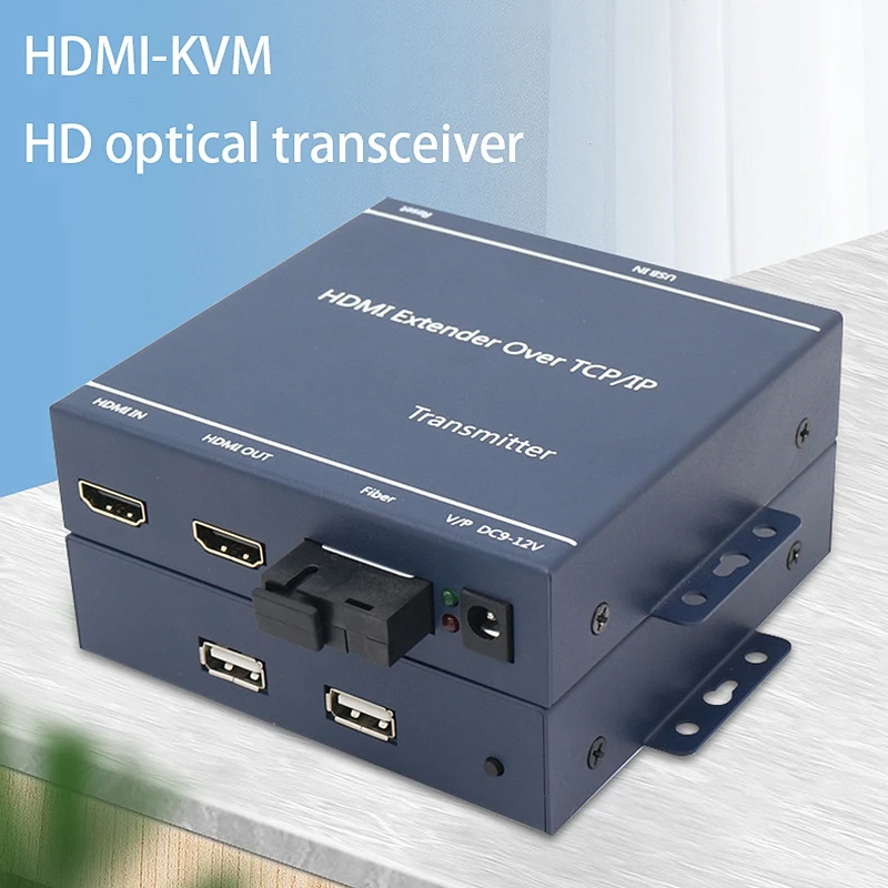 Горячий HDMI удлинитель 20 км оптический волоконный приемопередатчик расширение с