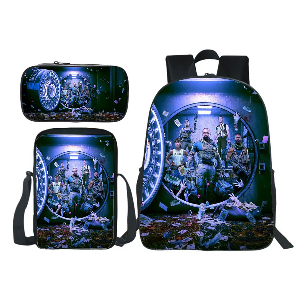 

Army Of The Dead Backpack Teenagers Everyday Bookbags Pencil Case Shoulder Bag Back To School Gift Students Children Bags