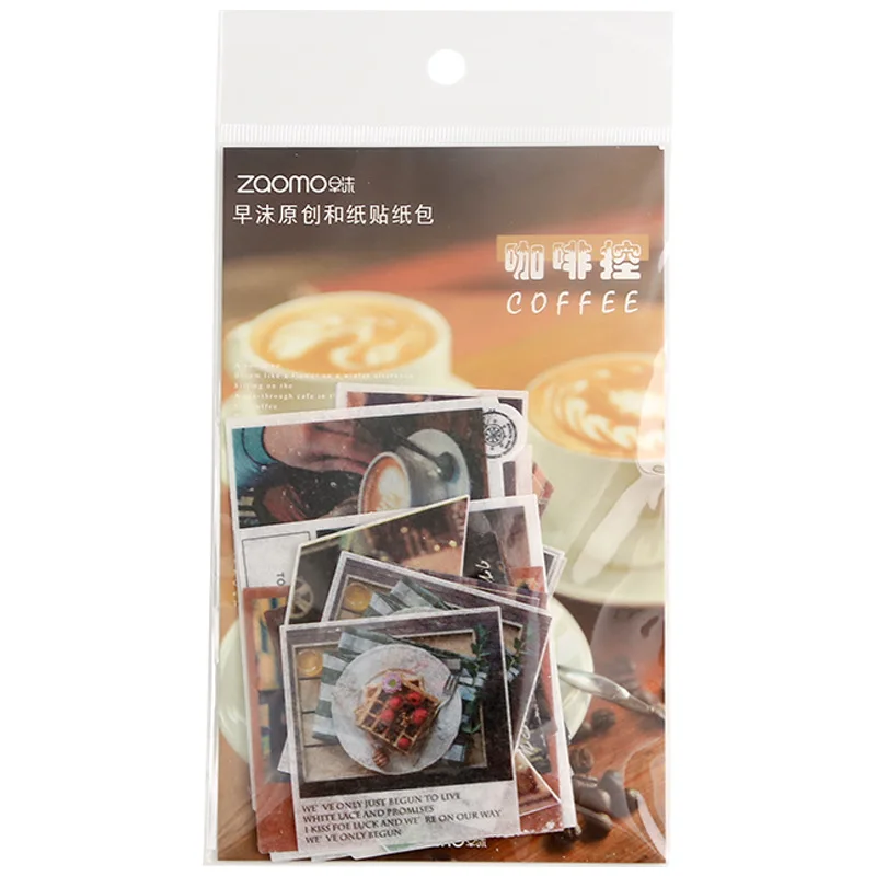 40 шт./лот мини-бумажная наклейка с природными пейзажами для путешествий Diy