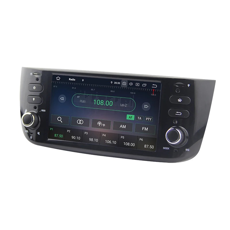 SINOSMART 4G RAM 8 Core CPU Автомобильный GPS-навигатор плеер для Fiat Linea Punto Evo Grande 2005-2020 с Canbus |