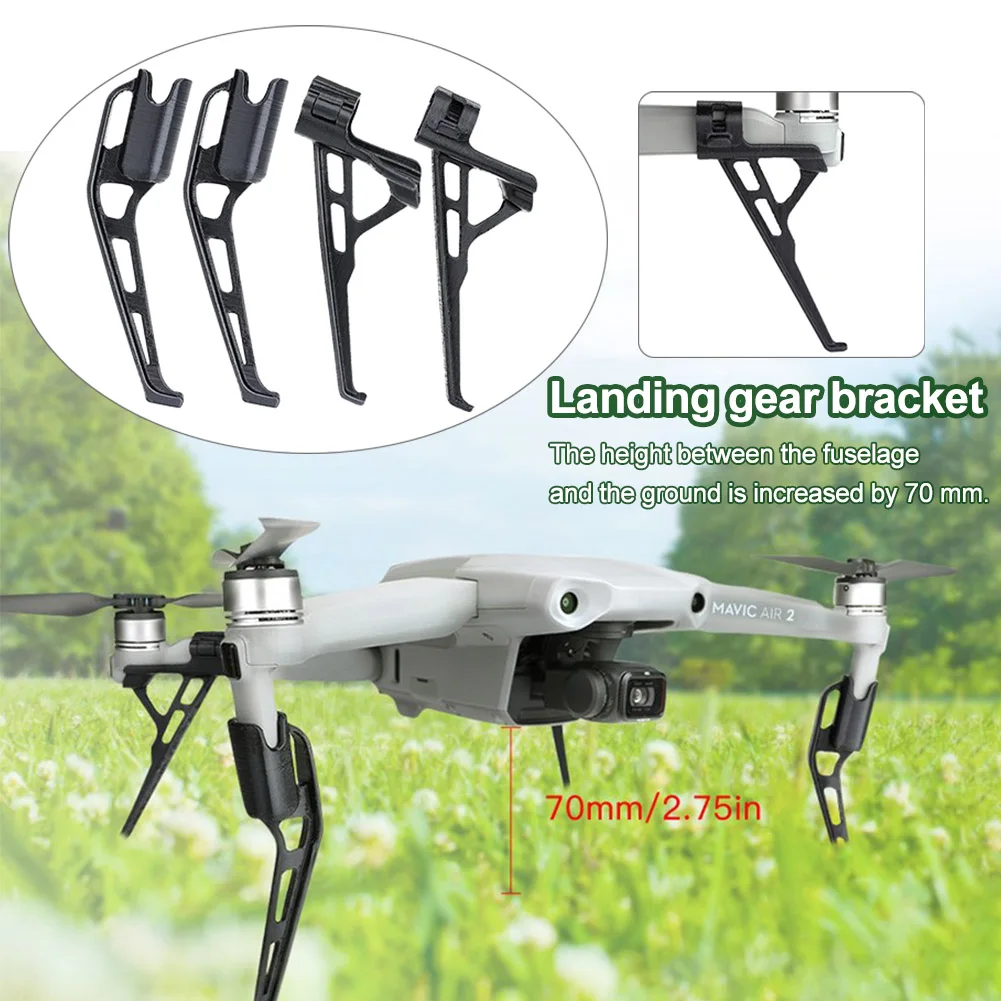 4 шт. поддержка шасси БЫСТРОРАЗЪЕМНАЯ 3D печать АБС Дрон аксессуары протектор